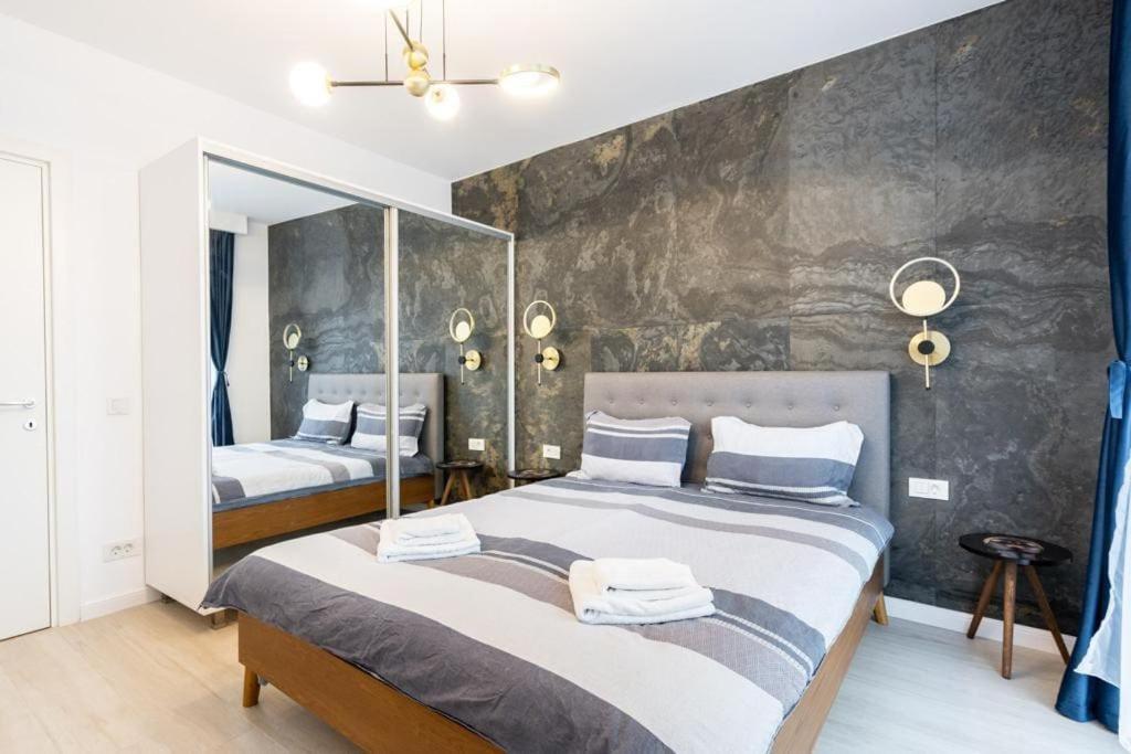 Blue Velvet Apartment บูคาเรสต์ ภายนอก รูปภาพ